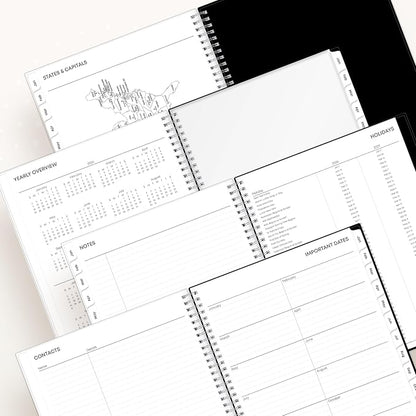 Blue Sky 2026 Weekly & Monthly Planner Calendar, 8.5"x11", Analeis