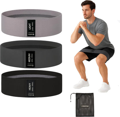 BodyForge Resistance Bands, Exercise Bands, Resistance Bands for Working Out, Work Out Bands with Handles for Men and Women Fitness, Strength Training Home Gym Equipment