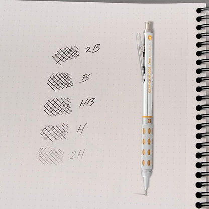 Pentel Super Hi-Polymer Lead, 0.9mm, Medium, HB, 30 Pieces/Tube, Box of 12 (C29-HB)