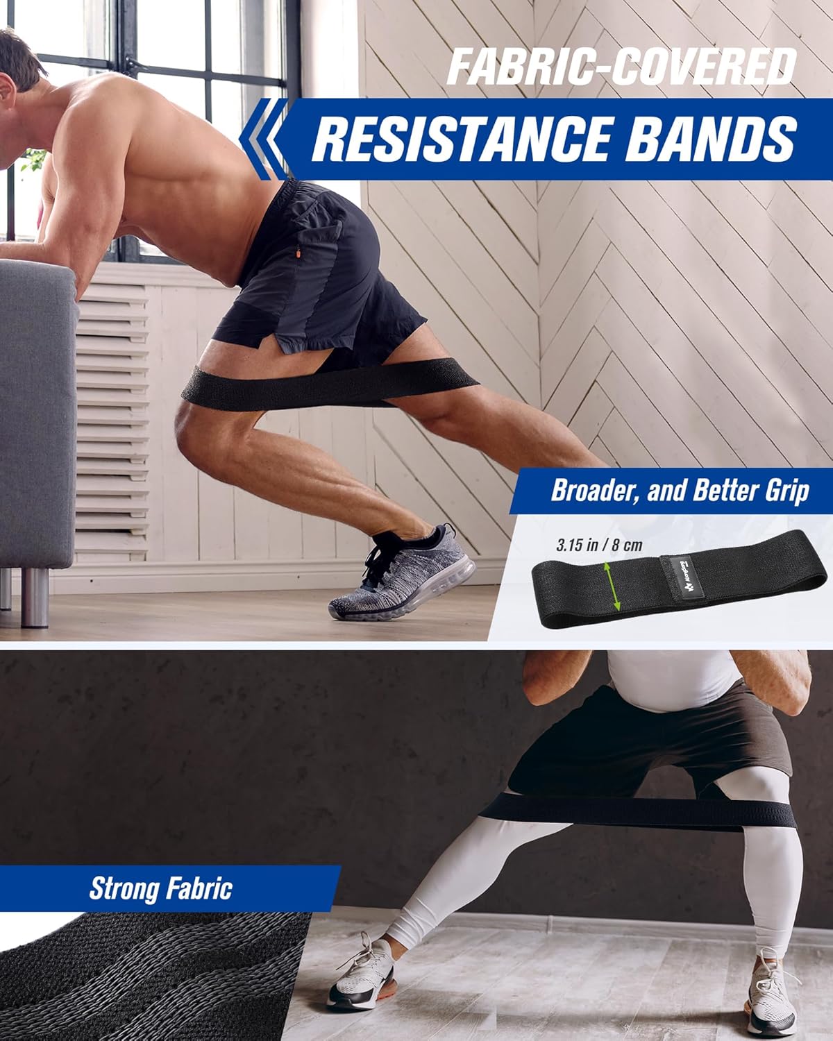 Upgraded Pilates Bar Kit with Resistance Bands Natural Latex for Women & Men, Heavy-Duty Stainless Steel Multifunctional Yoga Pilates Stick for Home Gym Exercise Fitness Equipment Full-Body Workouts
