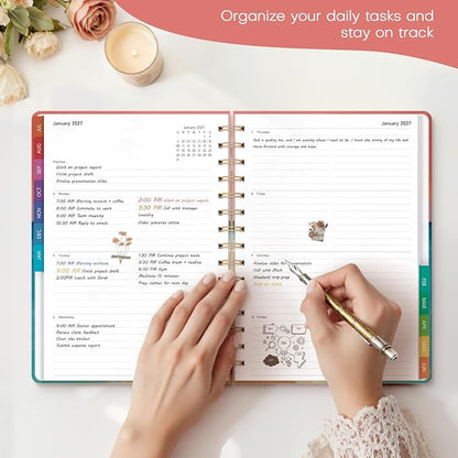 Planner 2026-2027 Weekly & Monthly Academic Planner, 6" x 8.3"
