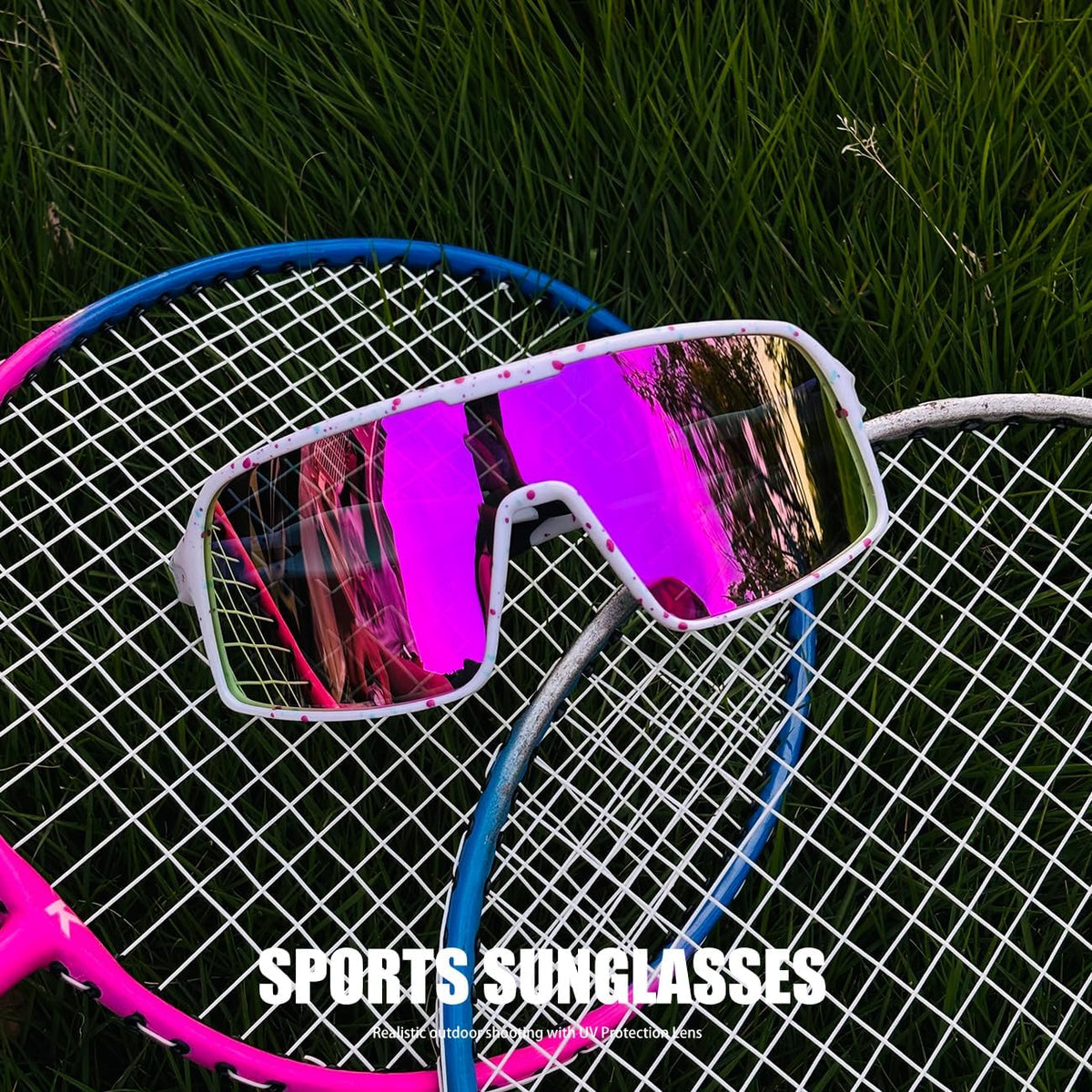 Polarized Sports Sunglasses for Men and Women Cycling Glasses UV Protection Goggles for Mountain Bike Running Fishing