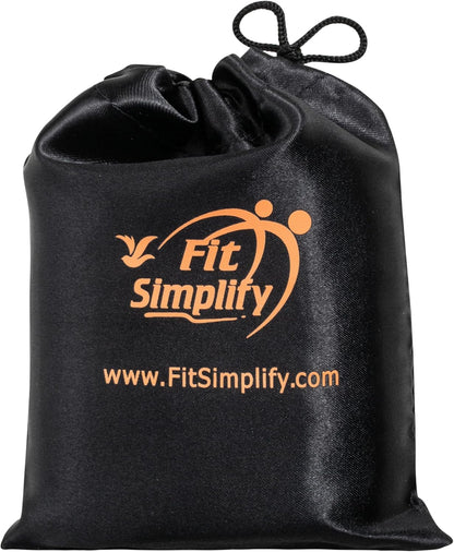 Fit Simplify Pull Up Assist Resistance Bands for Fitness, Physical Therapy, Stretching, Mobility and Exercise
