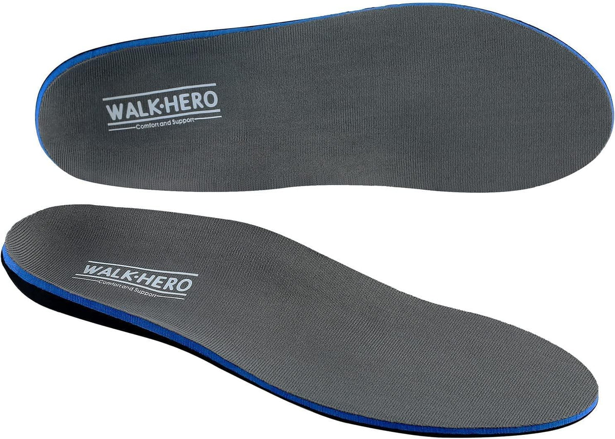 Plantar Fasciitis Feet Insoles Arch Supports Orthotics Inserts Relieve Flat Feet, High Arch (Mens 10-10 1/2 | Womens 12-12 1/2)