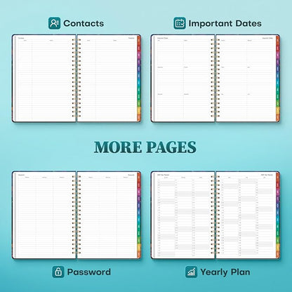 Planner 2026-2027 Weekly & Monthly Academic Planner, 7.4" x 10.2"