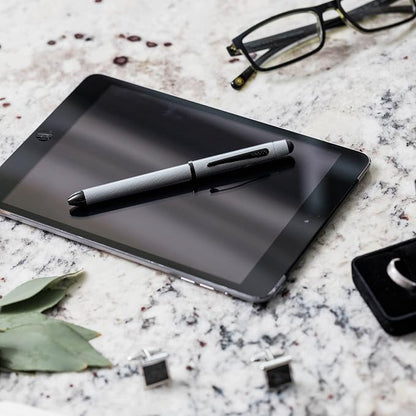 Cross Tech3+ Satin Black Multifunction Pen, Black Ink, Corporate Gift