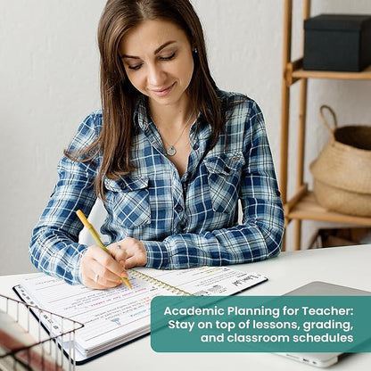 Academic Planner 2026-2027, Jul 2026-Jun 2027 Monthly & Weekly Planner