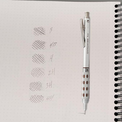 Pentel Super Hi-Polymer Lead, 0.3mm, Extra Fine, 3H, 12 Pcs/Tube, Box of 12 (300-3H)