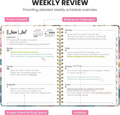 ZOTIA Planner 2026-2027, Jul 2026-Jun 2027 Weekly & Monthly Calendar