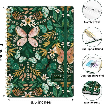ZOTIA Planner 2026-2027, Jul 2026-Jun 2027 Weekly & Monthly Calendar