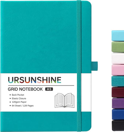 Graph Grid Paper Notebook/Journal - Classic Journal/Notebook, 5.3" x 8.26"