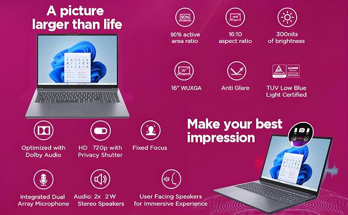 Lenovo Business Laptop, 16GB RAM, 512GB SSD, i5-13420H