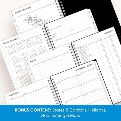 Blue Sky 2027 Weekly & Monthly Planner Calendar, 5"x8", Analeis