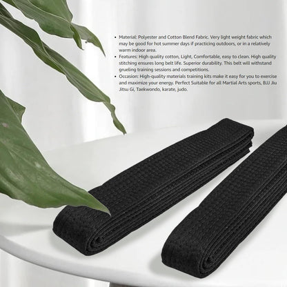 8.6ft Long Soft Belt for Martial Arts Karate Taekwondo Judo