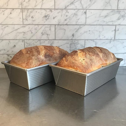 USA Pan Loaf Pan set 1 Lb,1 Pound,(Pack of 3)