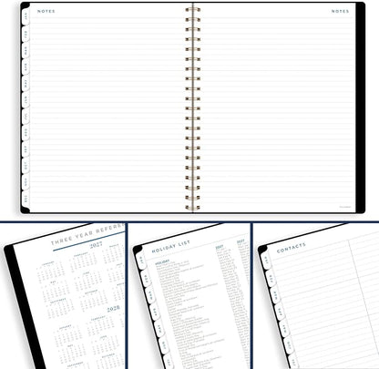 AT-A-GLANCE 2027 Planner, Weekly & Monthly, 8.5" x 11", Signature Lite, Black (YP905L0527)
