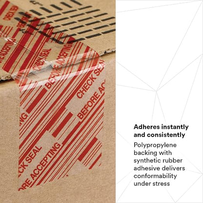 3M Scotch Security Message Box Sealing Tape 3779, 72 mm x 100 m, 1 Roll