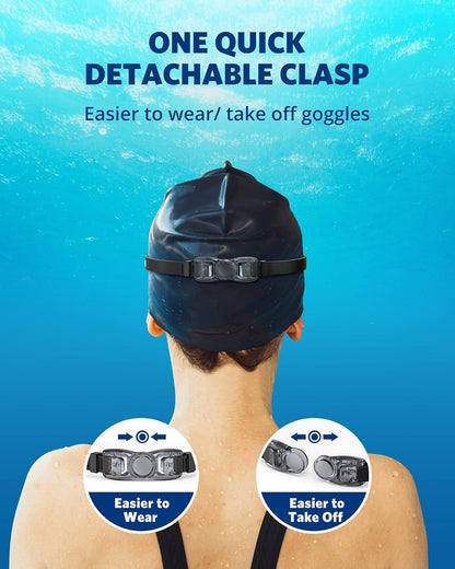 Aegend Swim Goggles, Swimming Goggles No Leaking Full Protection Adult Men Women Youth