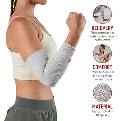McDavid Infused Therapy Rayon Knit Elbow Sleeve S