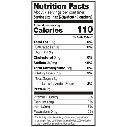 Snack Factory Garlic Parmesan Pretzel Crisps, 7.2 OZ Resealable Bag (Pack of 2)