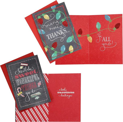 Hallmark Christmas Cards Assortment for Teachers or Babysitters from Children (10 Cards with Envelopes) (2299XXM3012)