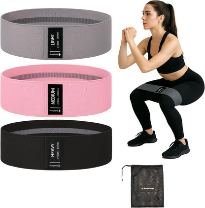 BodyForge Resistance Bands, Exercise Bands, Resistance Bands for Working Out, Work Out Bands with Handles for Men and Women Fitness, Strength Training Home Gym Equipment