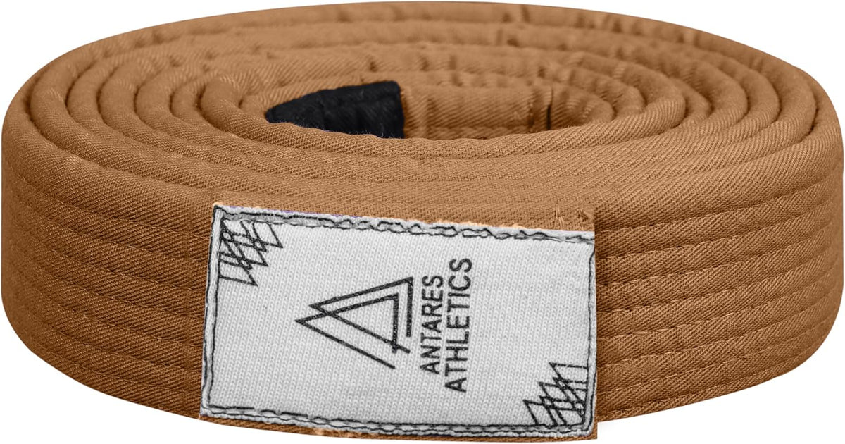 Vintage Series BJJ Belt for Men & Women Brazilian Jiu Jitsu Belt for Jiu Jitsu Gi