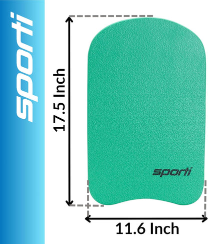 Sporti Adult Kickboard for Swim Training - Swimming Kickboard for Men Women, Water Board for Adult, Swimming Training Aid