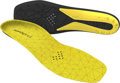 Superfeet Hockey Cushion Insoles - Foam Shoe Inserts for Skates - Professional Grade - Skate Size 11-12