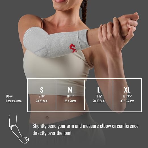 McDavid Infused Therapy Rayon Knit Elbow Sleeve S