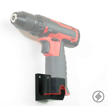 Spartan Mounts for Snap-On 14V Tool | Wall Display Hook Holder | Power Tool Storage | Blog DIY Craft Room | All Types | Strong Low Profile Bracket | Convenient Easy Access Garage Organization