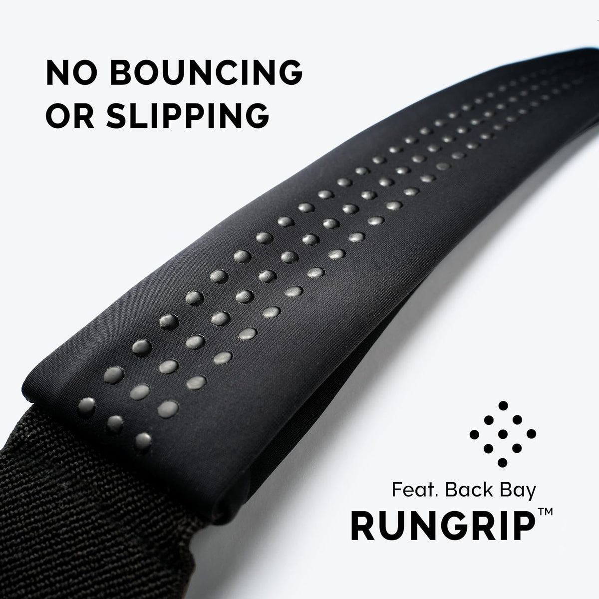 Back Bay Slim Running Belt for Women & Men [Fits ALL Phones], Runners Fanny Pack for Men, Money Belt, Running Gear Gift, Waist Bag Workout Gear, iPhone Runner's Phone Holder Waist Pack