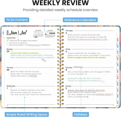 ZOTIA Planner 2026-2027, Jul 2026-Jun 2027 Weekly & Monthly Calendar