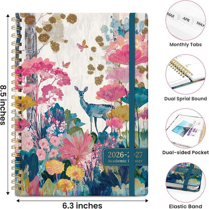 ZOTIA Planner 2026-2027, Jul 2026-Jun 2027 Weekly & Monthly Calendar