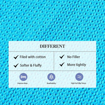L'AGRATY Knitted Weighted Blanket - 48"x72" 15lbs Cooling Chunky Knit Heavy Blanket for Adults Braided Crochet Throw Thick Cable Yarn Knit Decorative No Beads Evenly Weighted Machine Washable