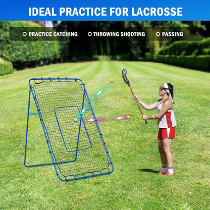 Volleyball Rebounder Net, Soccer Baseball Rebound Pitchback Net, Adjustable Target Practice Nets, Easy Setup Softball Bounce Back Trainer Equipment, Improve Sport Training Skills for Backyard